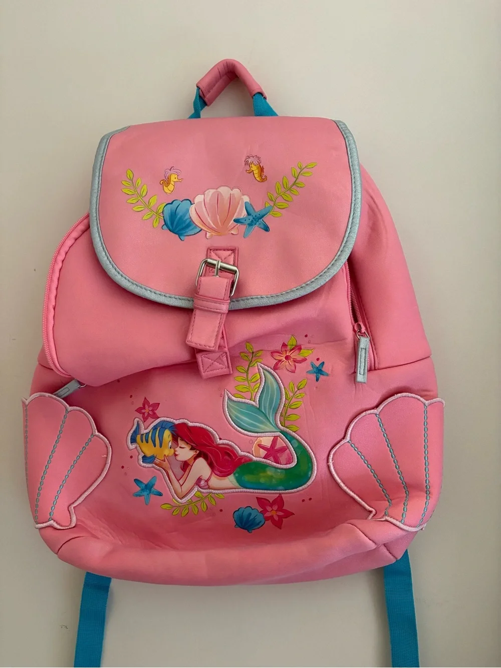 Disney Store Pink Ariel Backpack